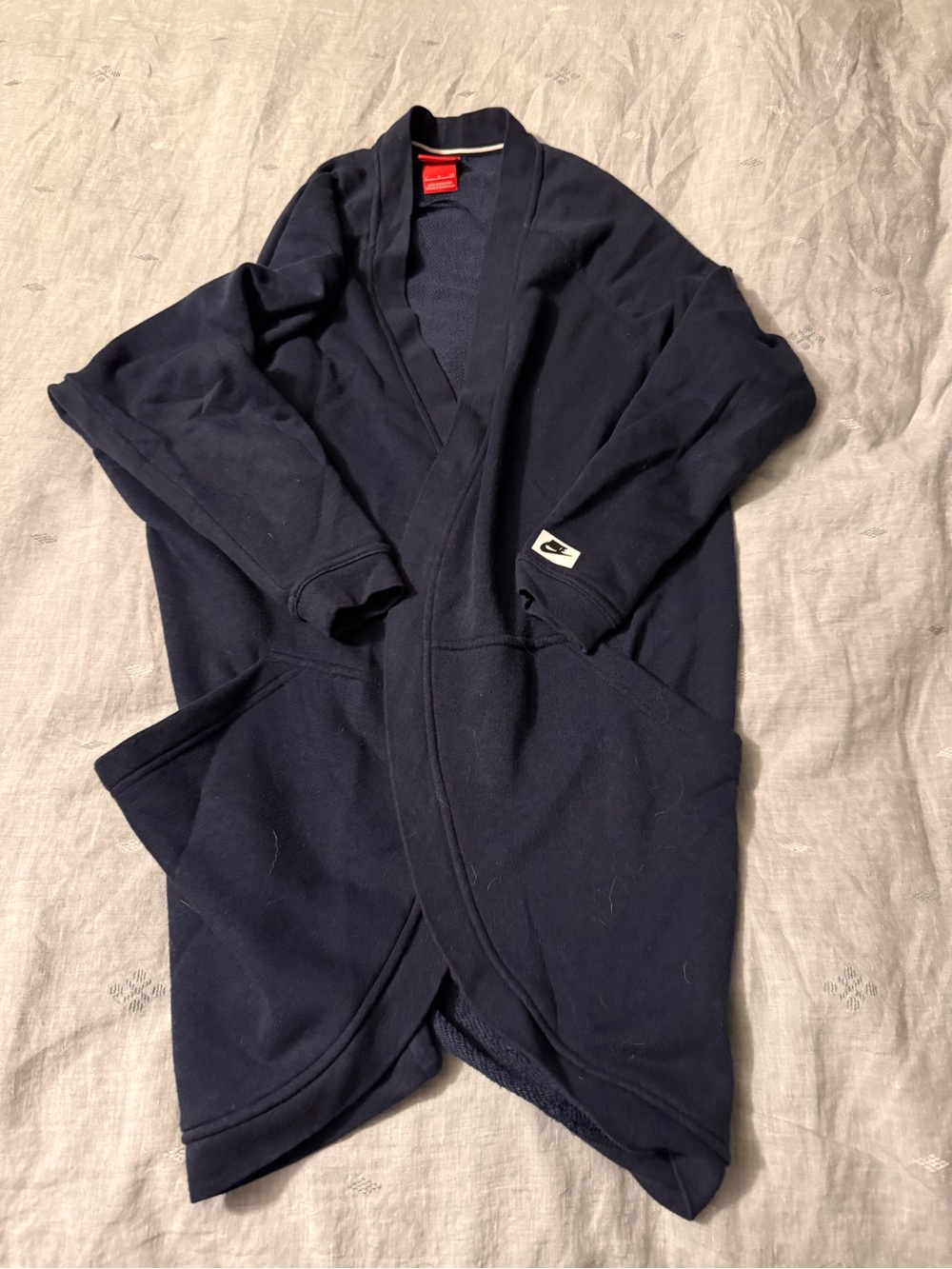 Nike Women’s Sz Small Navy Cozy Cardigan